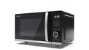 Sharp YC-QG204AU-B 20 Litres Flatbed Microwave Oven with Grill - Black