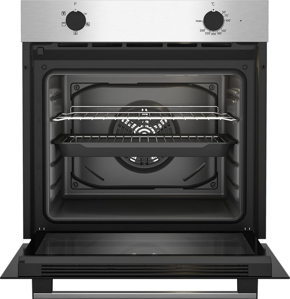 Zenith ZEF600X 59.4cm Built In Electric Single Oven - Stainless Steel