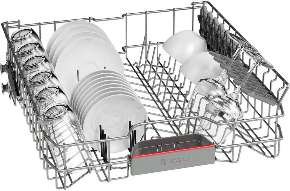 Bosch SMV6ZCX10G Built In Dishwasher - Stainless Steel - 14 Place Settings