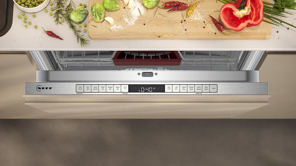 Neff S155HVX00G Integrated Dishwasher - 14 Place Settings