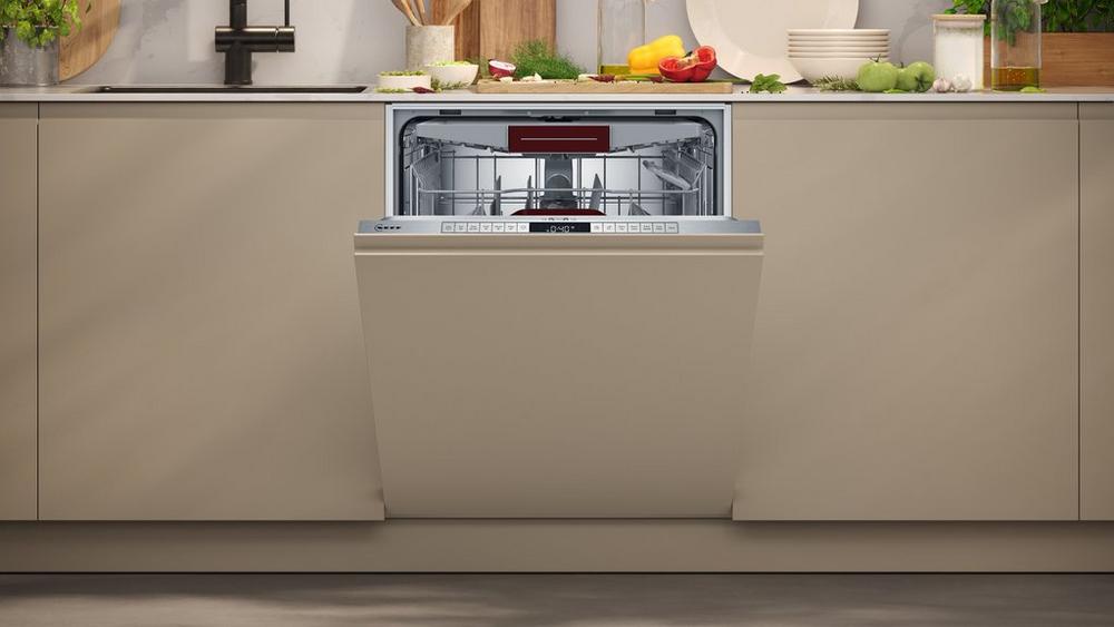Neff S155HVX00G Integrated Dishwasher - 14 Place Settings