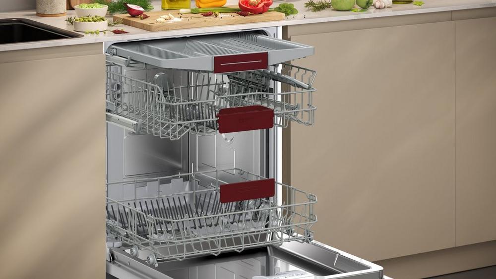 Neff S155HVX00G Integrated Dishwasher - 14 Place Settings