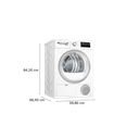 Siemens WQ45G2D2GB 9kg Heat Pump Tumble Dryer - White