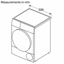 Siemens WQ45G2D2GB 9kg Heat Pump Tumble Dryer - White