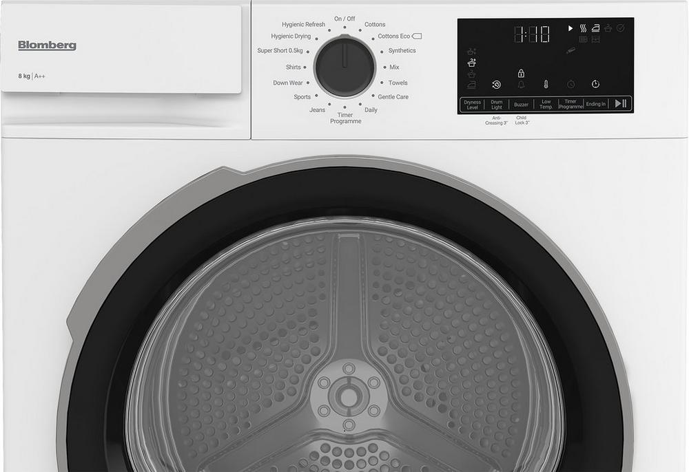 Blomberg LTA18320W 8kg Heat Pump Tumble Dryer - White