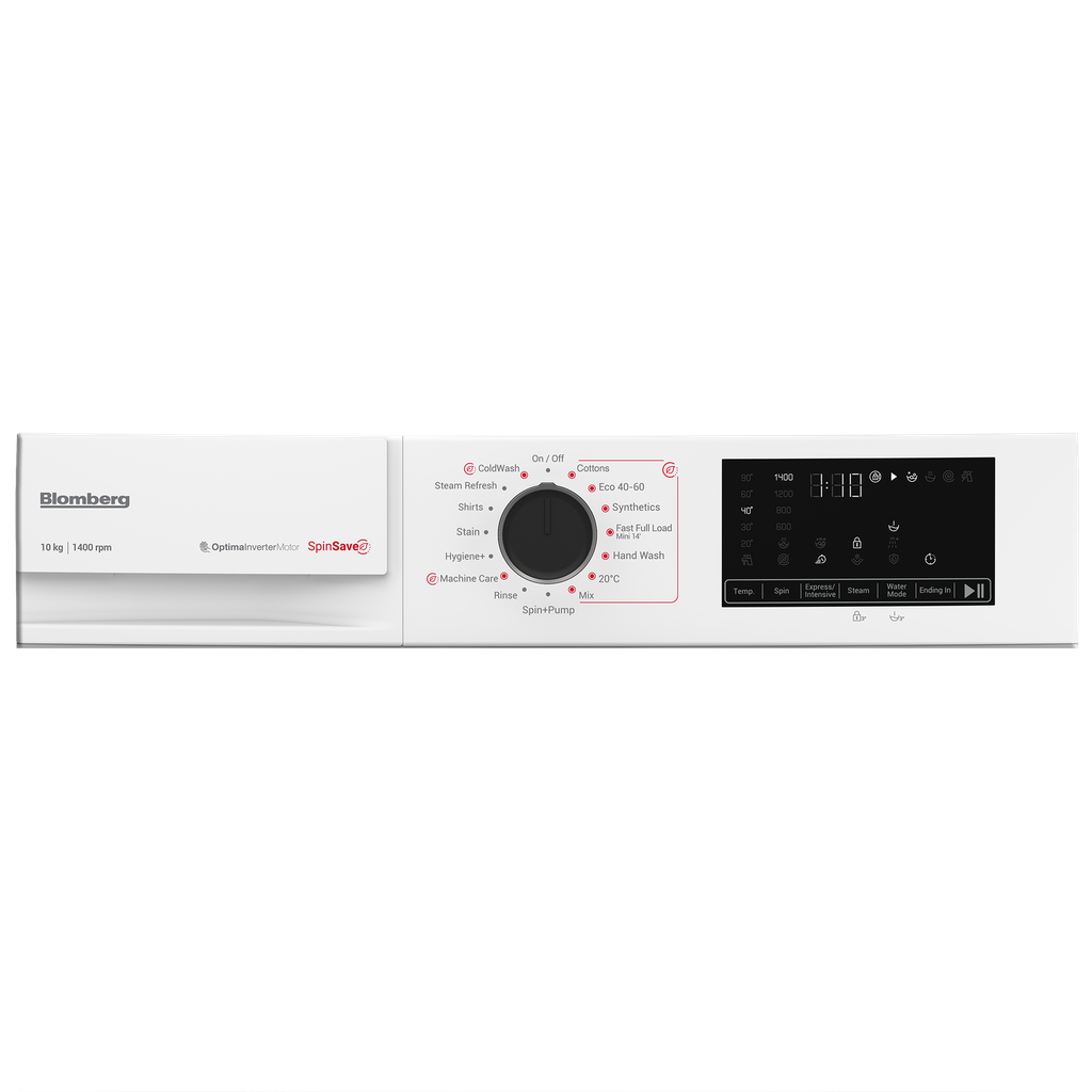 Blomberg LWA210461W 10kg 1400 spin Washing Machine - White