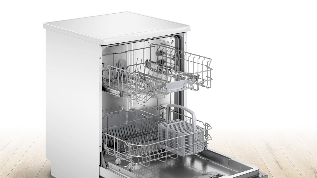 Bosch SMS2ITW08G Full Size Dishwasher - White - 12 Place Settings