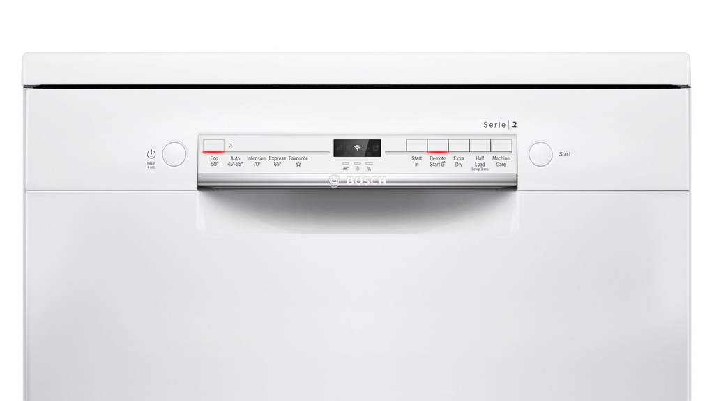 Bosch SMS2ITW08G Full Size Dishwasher - White - 12 Place Settings