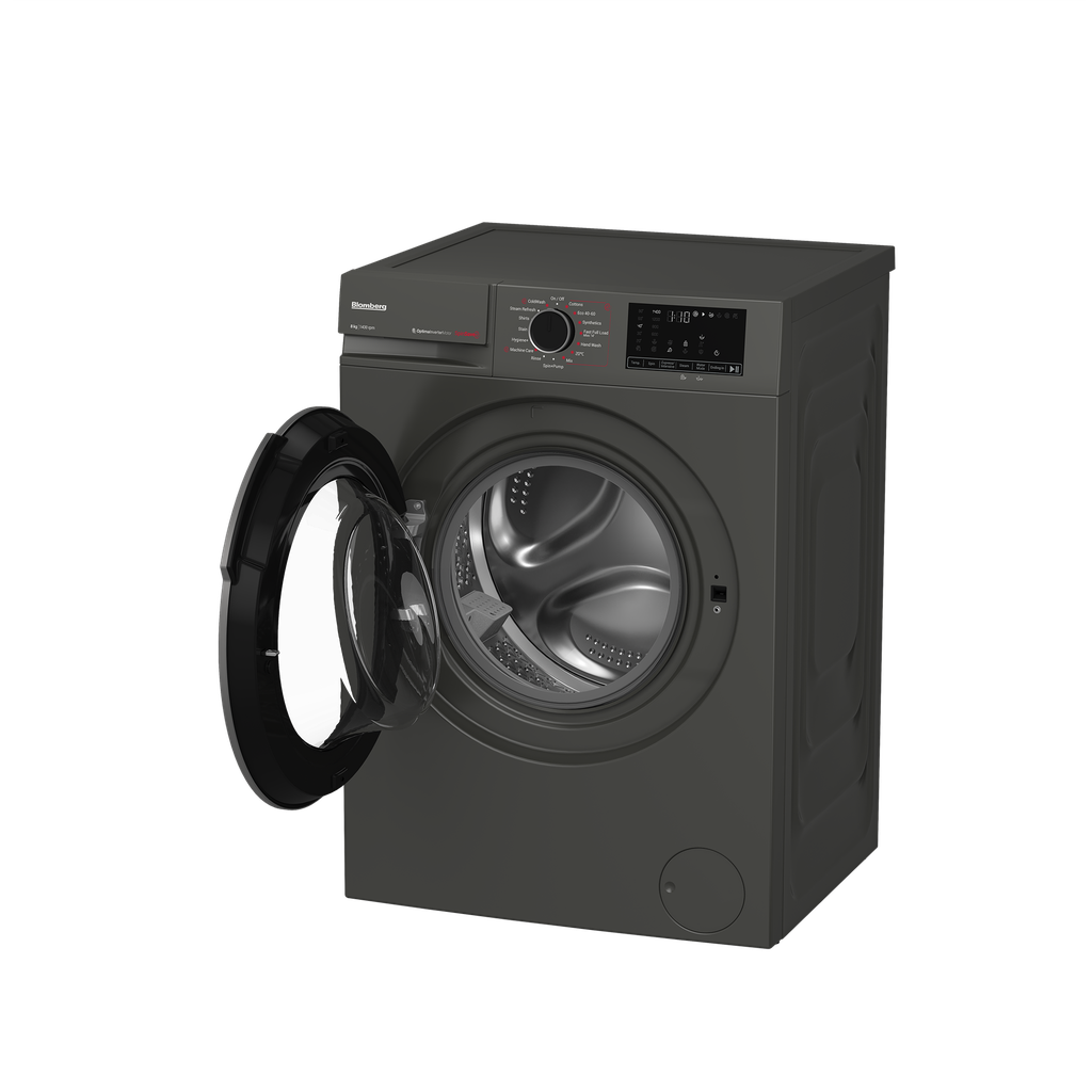 Blomberg LWA18461G 8kg 1400 Spin Washing Machine - Graphite