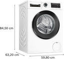 Bosch WGG254Z0GB 10kg 1400 Spin Washing Machine - White