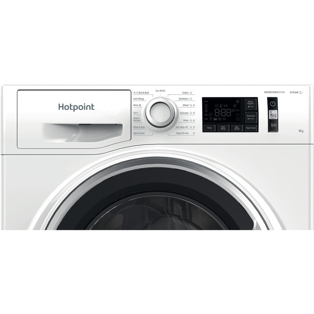 Hotpoint M11948WSAUK 9kg 1400 Spin Washing Machine - White