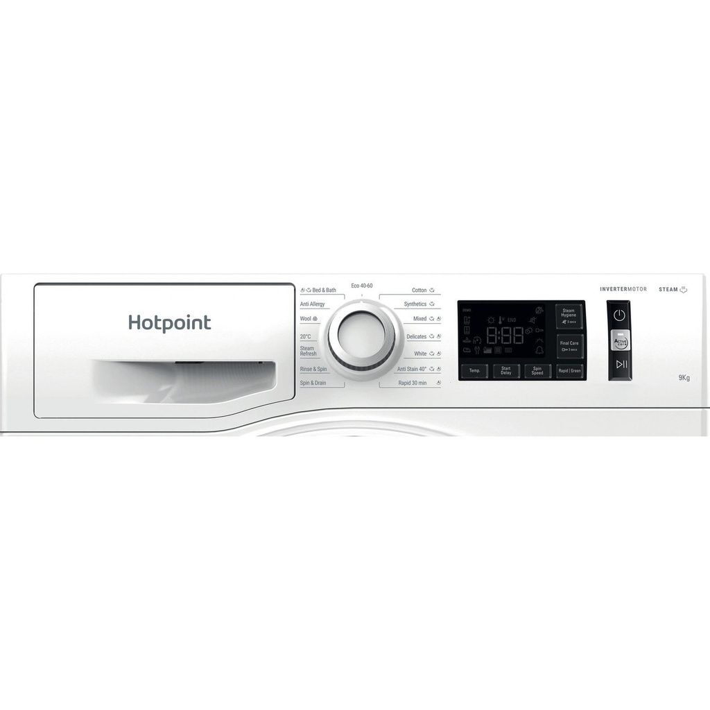 Hotpoint M11948WSAUK 9kg 1400 Spin Washing Machine - White