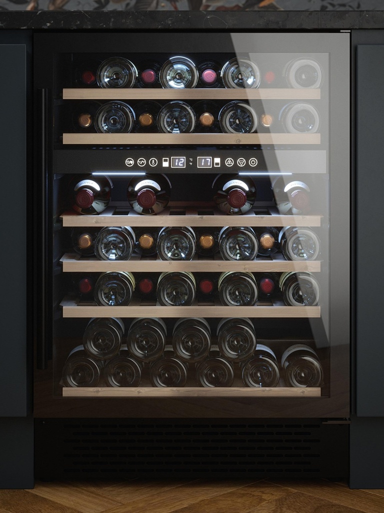 CATA UBBKWC60 59.5cm Wine Cooler - Black