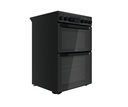 Hotpoint HDEU67V9C2B/UK 60cm Double Oven Electric Cooker with Induction Hob - Black