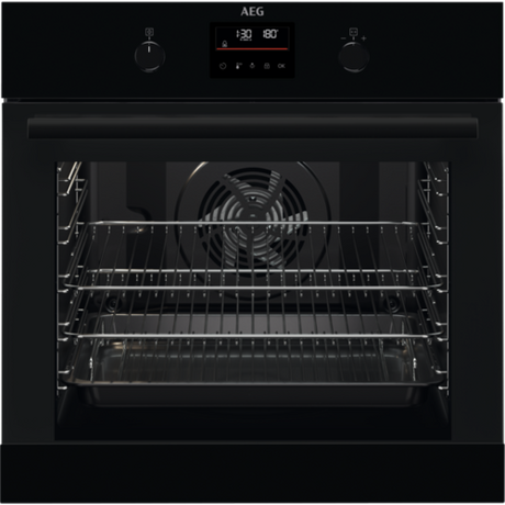 AEG BEX33501EB 59.4cm Built In Electric Single Oven - Black