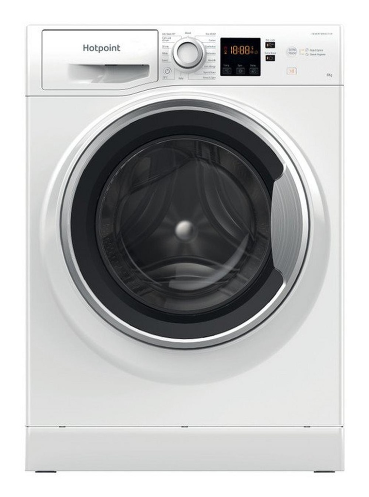 [NSWE846WSUK] Hotpoint NSWE846WSUK 8kg 1400 Spin Washing Machine - White