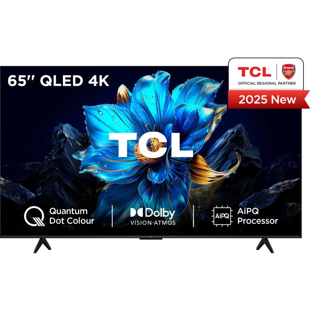 TCL 65P7K-UK 65" 4K QLED Direct LED HDR Google TV
