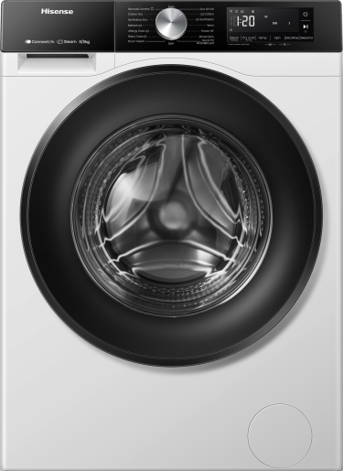 [WD3S8043BW3] Hisense WD3S8043BW3 WiFi-enabled 8kg/5kg 1400 Spin Washer Dryer - White