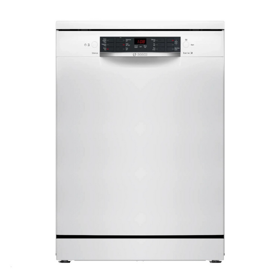 Bosch SMS26AW08G 60cm Dishwasher - White 12 Place Settings