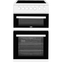 Beko EDVC503W 50cm Electric Double Oven - White