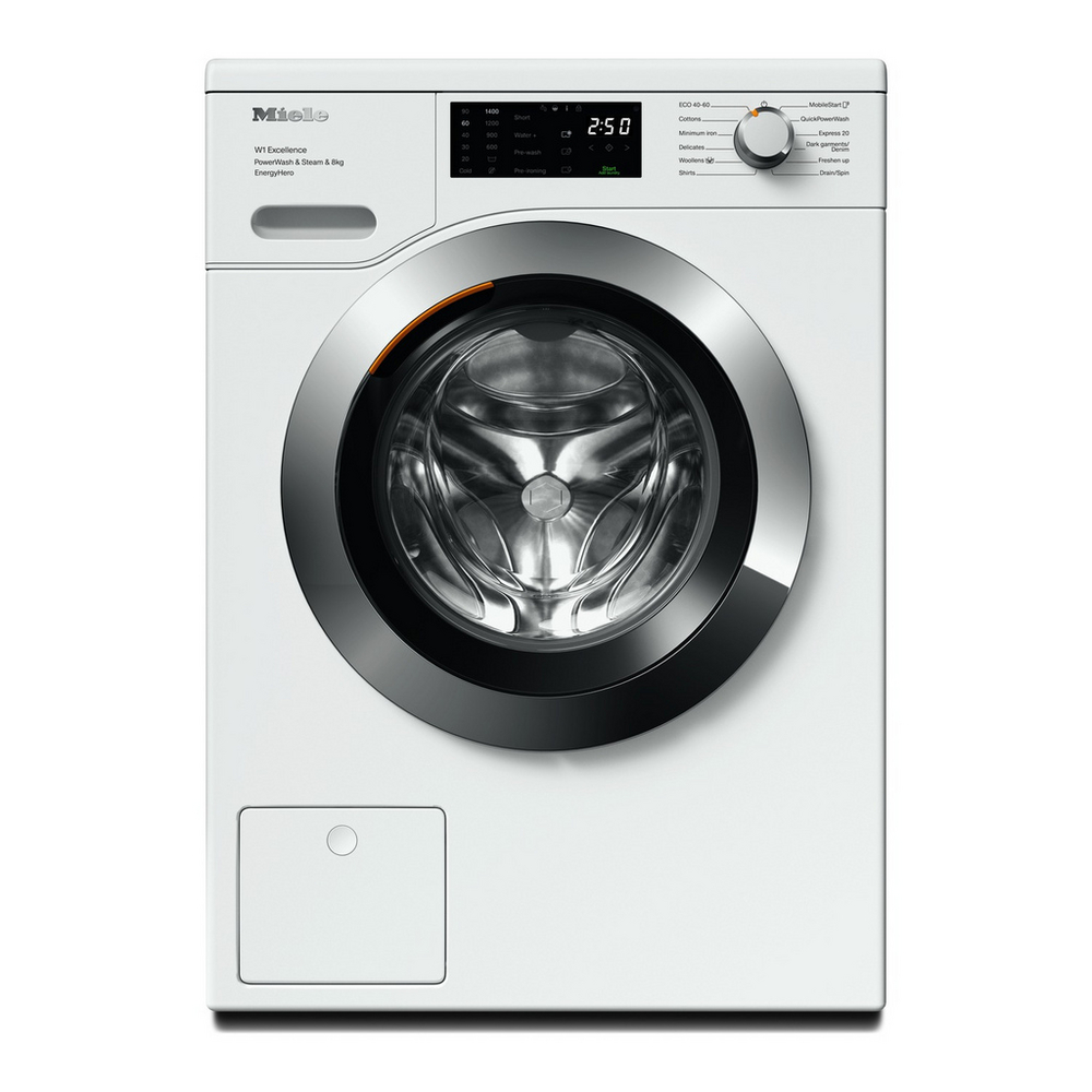 Miele WEE385 WCS 8kg 1400 Spin Washing Machine - Lotus White