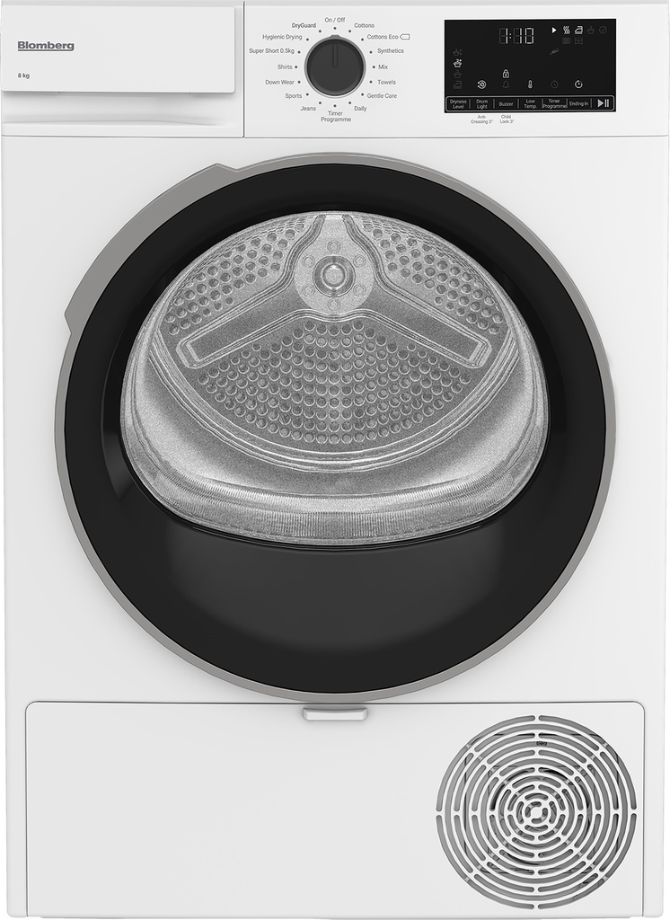 [LTA18321W] Blomberg LTA18321W 8kg Heat Pump Tumble Dryer - White