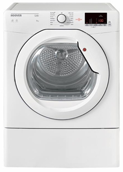 [HLE V9DG-80] Hoover HLEV9DG-80 9kg Vented Tumble Dryer - White