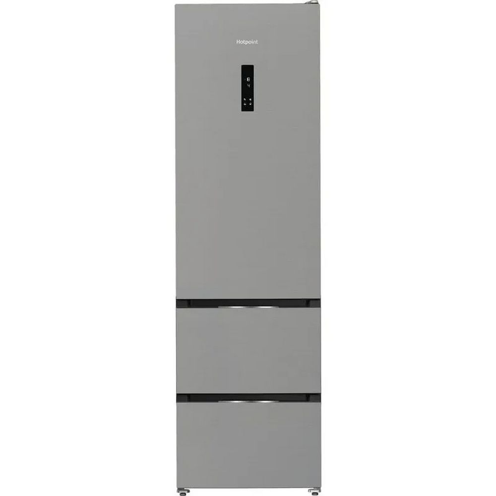 Hotpoint HPKF 5351 XP4UK Dual No Frost 3 Door American Fridge Freezer with VitalCare - Brushed Steel