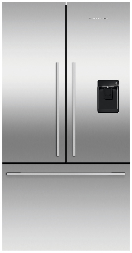 [RF540ADUX6] Fisher & Paykel RF540ADUX6 90cm Frost Free American Fridge Freezer - Stainless Steel