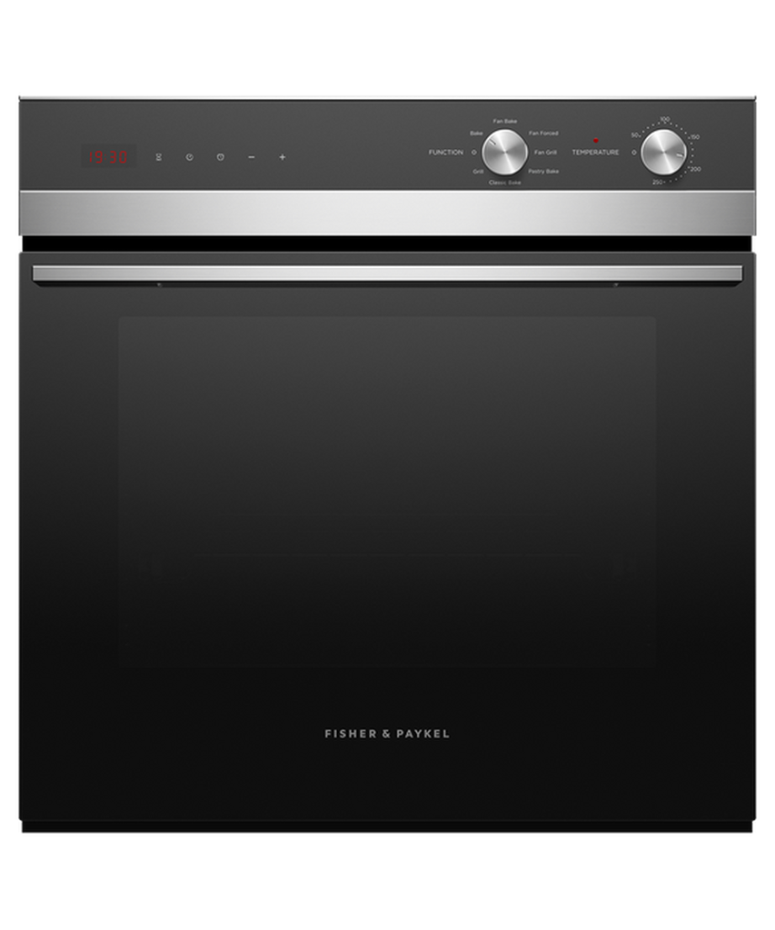 Fisher & Paykel OB60SC7CEX3 Built In Electric Single Oven - Black / Stainless Steel