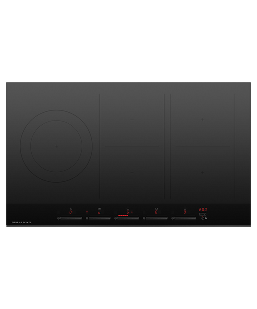 Fisher & Paykel CI905DTB4 90cm Induction Hob - Black Glass