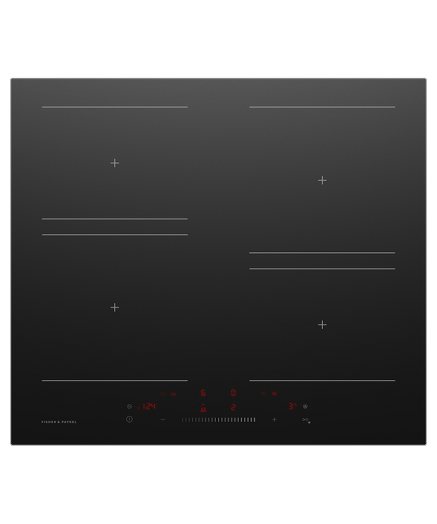 Fisher & Paykel CI604CTB2 4 Zone Induction Hob - Black