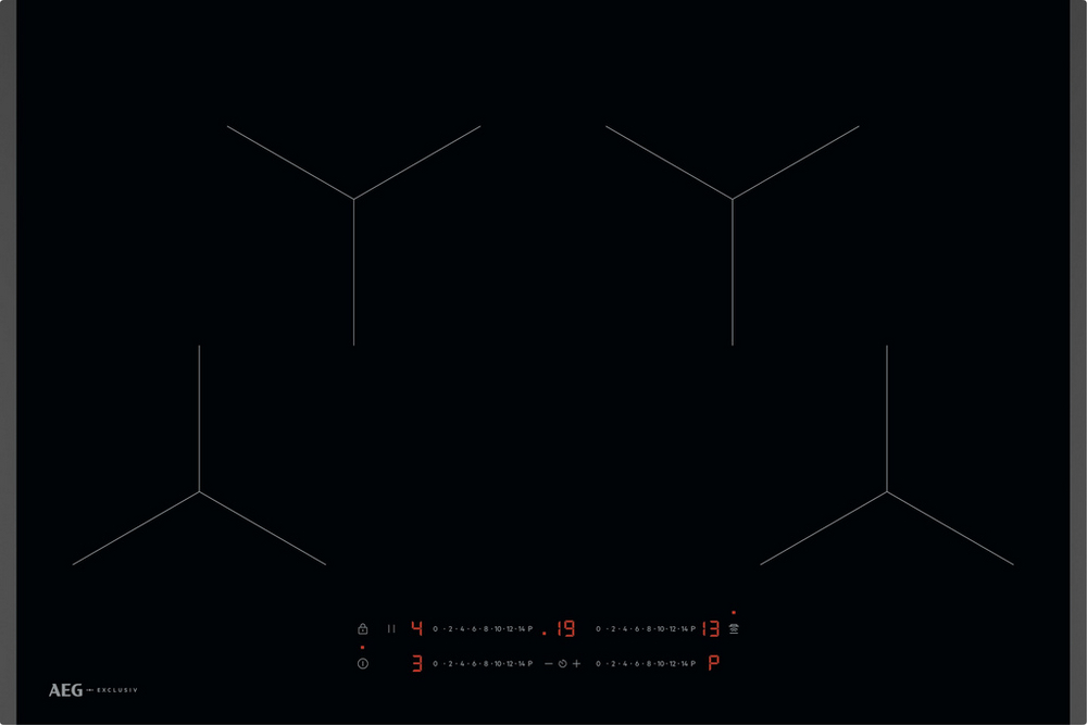 AEG SO84IA00FB 78cm Induction Hob - Black