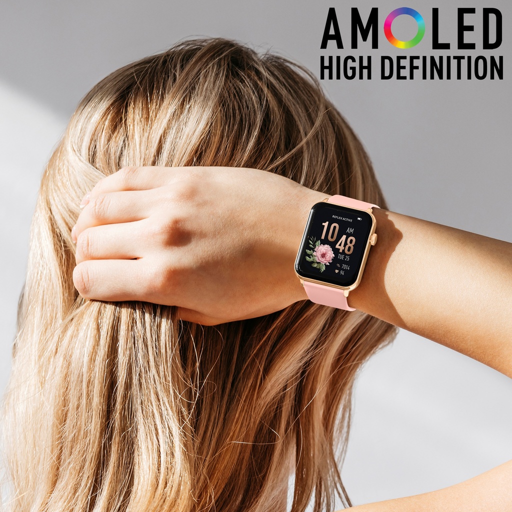 [RA30-2188] Reflex Active RA30-2188 Amoled Series 30 Smart Watch - Nude