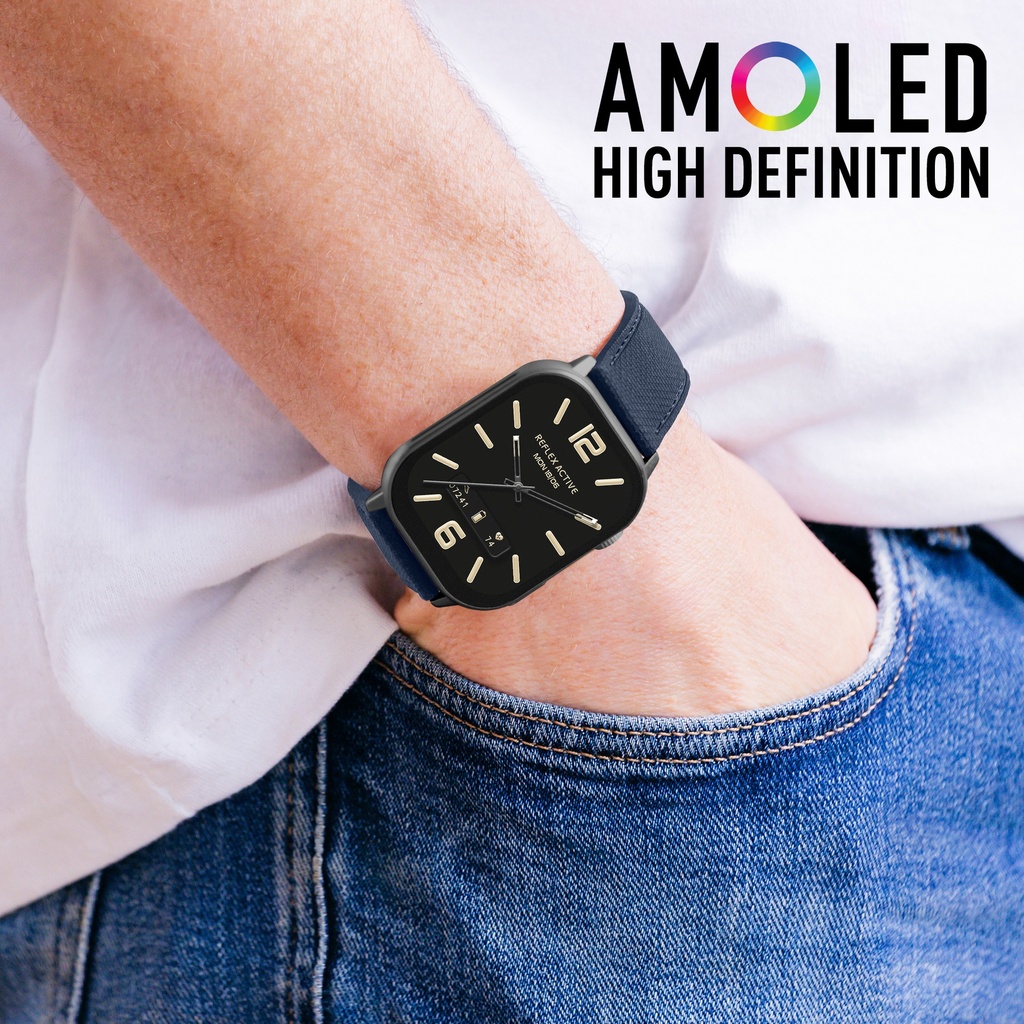 [RA29-2182] Reflex Active RA29-2182 Amoled Series 29 Smart Watch - Blue