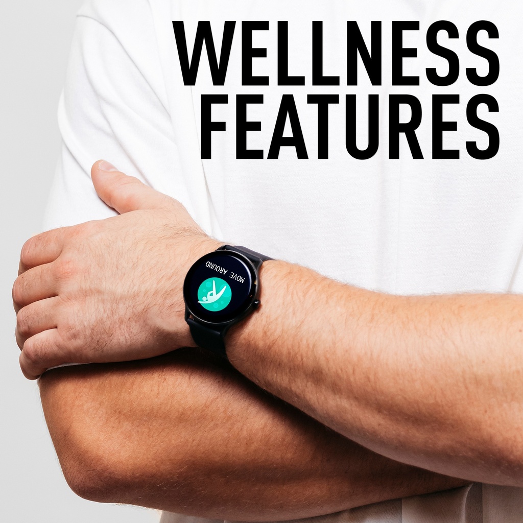 [RA22-2182] Reflex Active RA22-2182 Series 22 Black Smart Calling Watch - Black