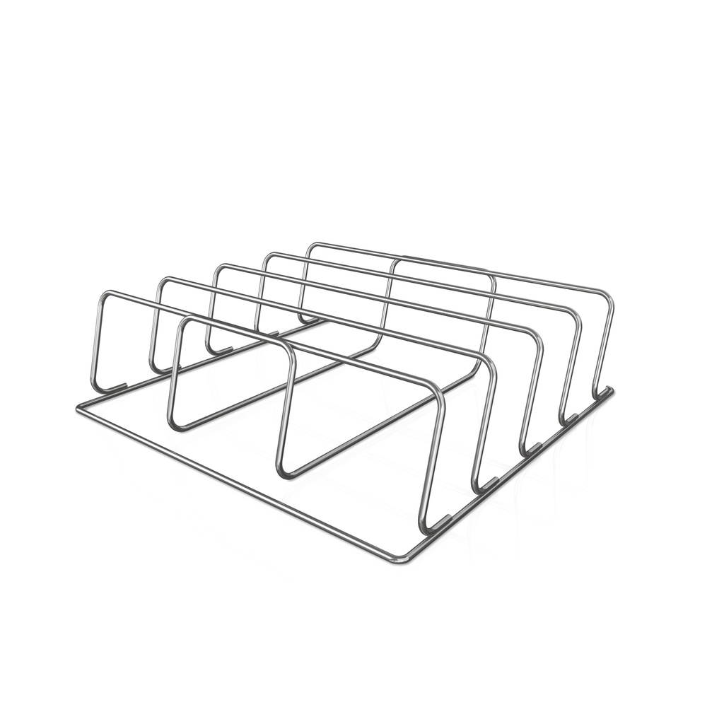 [XSKOGXLRBRKEU] Ninja XSKOGXLRBRKEU Woodfire XL Electric BBQ Rib Rack - Silver