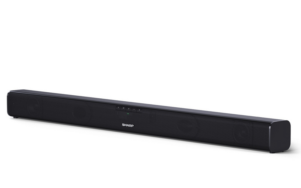 [HT-SB110] Sharp HT-SB110 Wireless 2ch 90W Slim Bluetooth Soundbar - Black