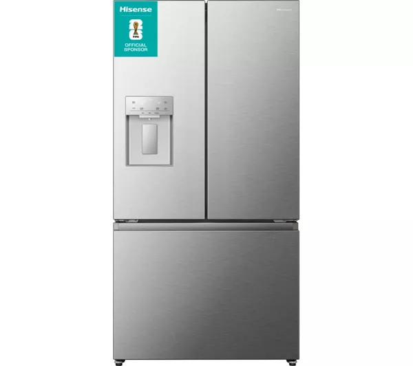 [RF815N4SESE] Hisense RF815N4SESE Total No Frost Plumbed American Fridge Freezer - Silver