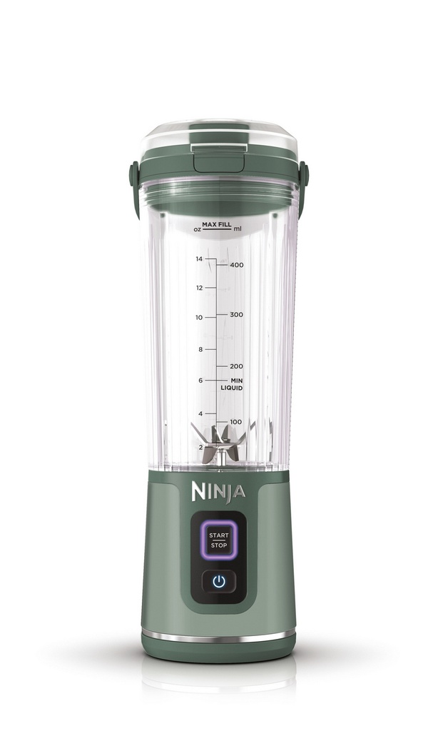 Ninja BC151UKEM Cordless Portable Motorised/Compact Blender - Emerald Green