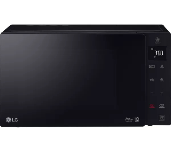 LG MH6535GIS Microwave Oven with Grill and Touch Control Panel - Black