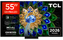 TCL 55A400U-UK 55" QD-MINI LED TV - Black