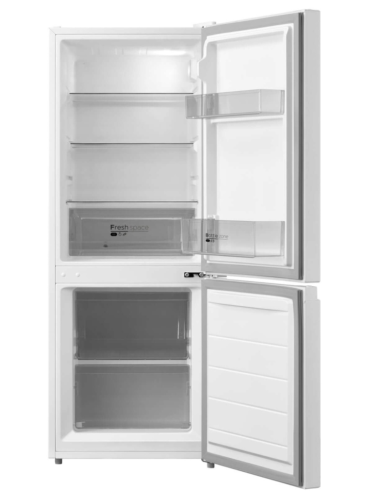 Midea MDRB202FGE01 47cm 60/40 Low Frost Fridge Freezer - White