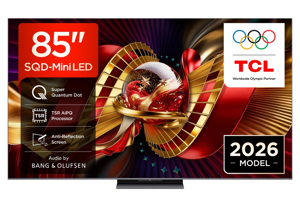TCL 85C8L-UK 85" 4K Ultra HD QD-Mini LED Google TV - Black