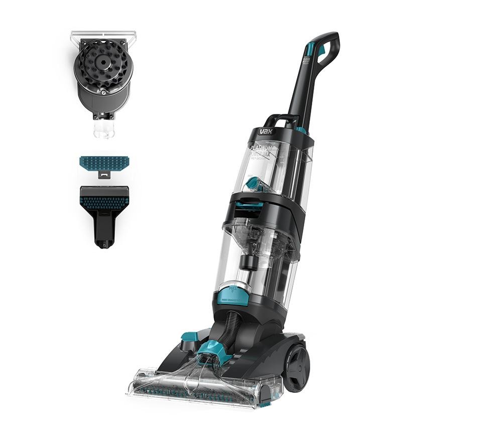 Vax CDCW-PMXP Platinum Power Max Pet-Design Carpet Cleaner - Black & Teal