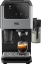Beko CED7524X Espresso Machine with Integrated Grinder and Milk Cup - Silver