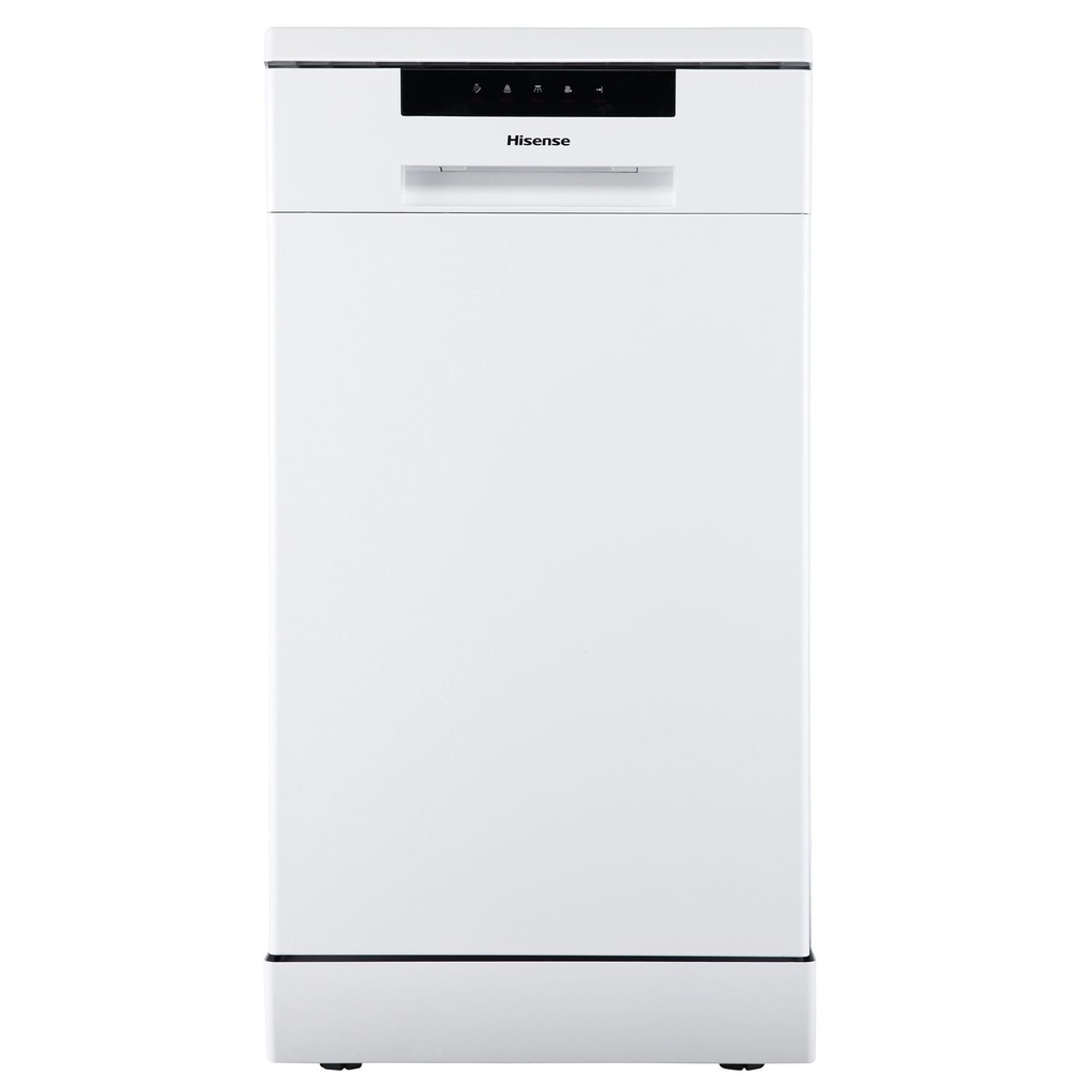 [HS523E15WUK] Hisense HS523E15WUK Slimline Dishwasher - White - 10 Place Settings