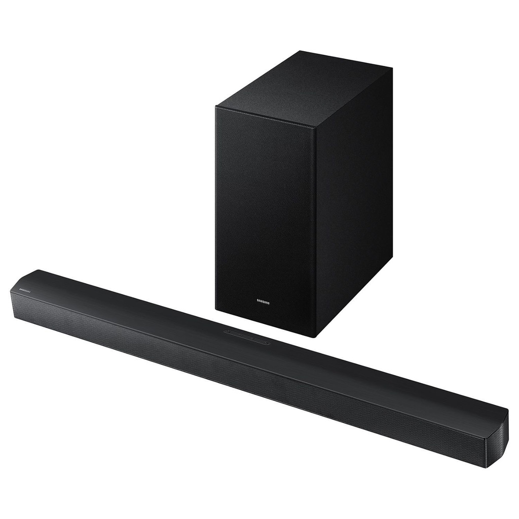 Samsung HW-B650F/XU 3.1ch 370W Soundbar with Wireless Subwoofer Bass Boost and Game Mode - Black