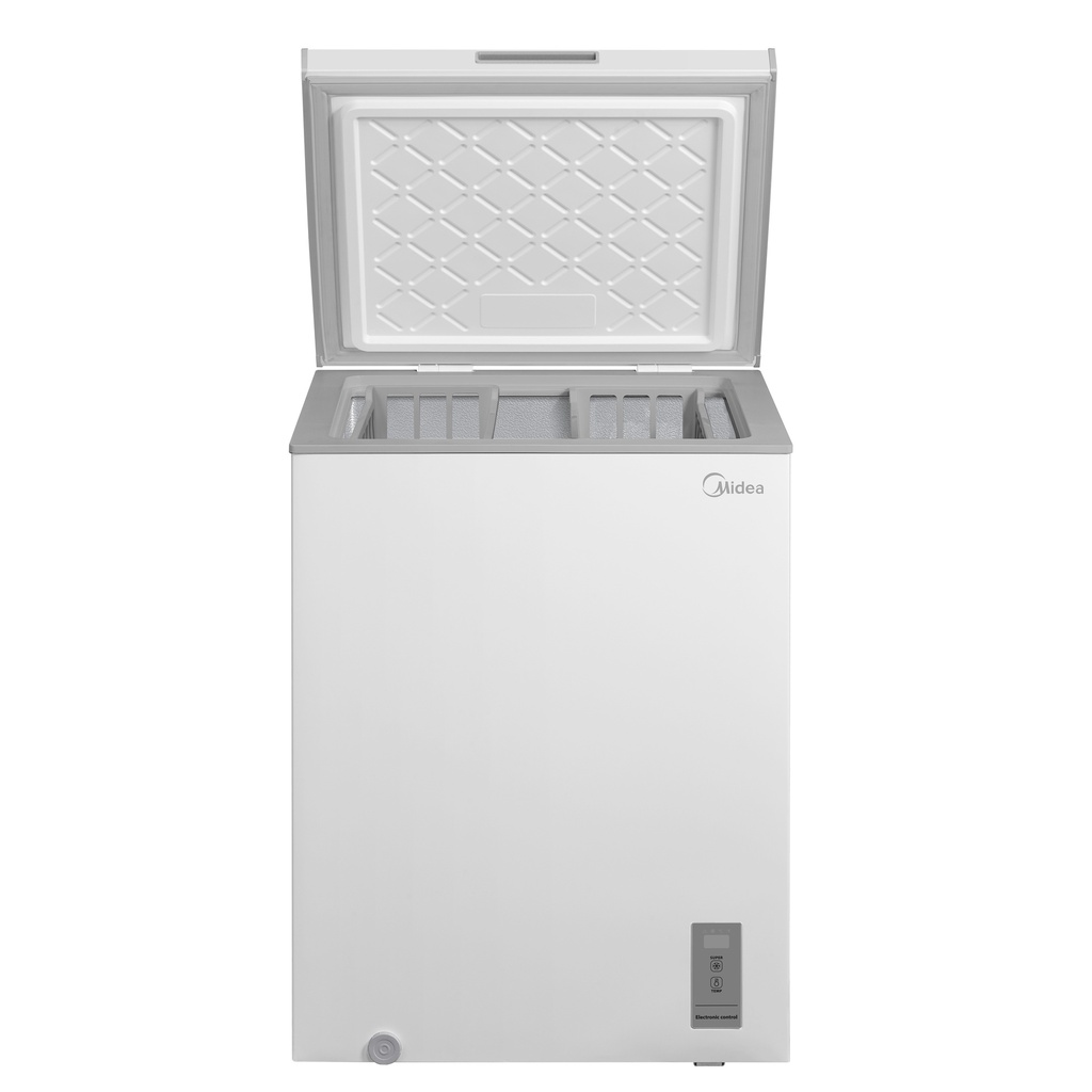 Midea MDRC211FZE01 143 Ltr Static Chest Freezer - White