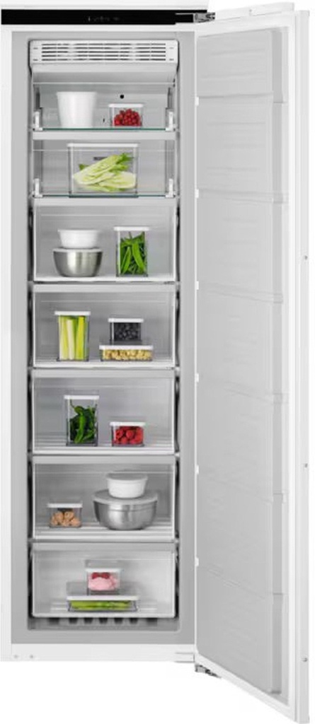 AEG NAB7N181EC Fully Integrated Upright No Frost Freezer - Fixed Hinge